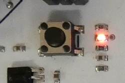 Poussoir et Led